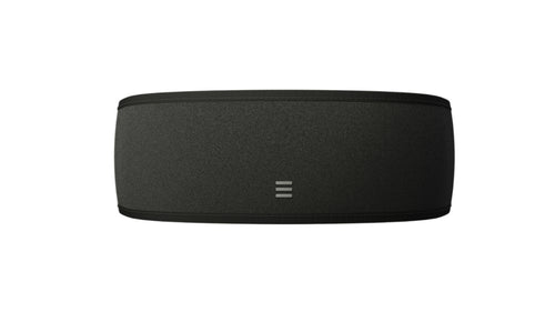 A black sound therapy headband designed for relieving nasal allergy symptoms.