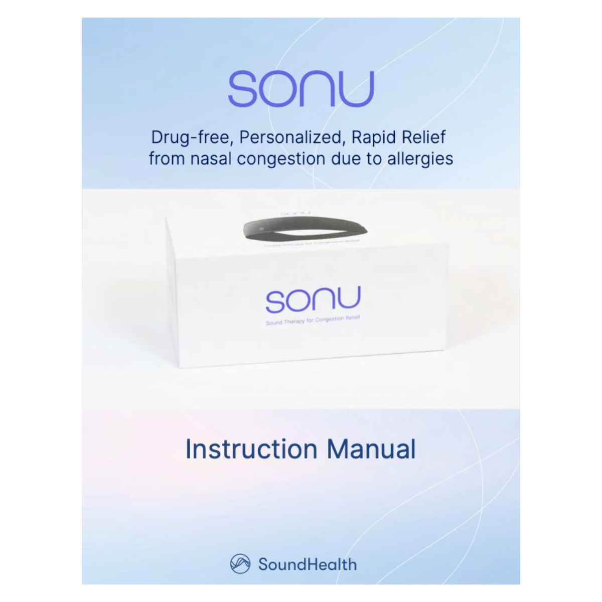 Instruction Manual SONU